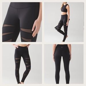 Lululemon Wunder Under Pant HR*SE Mesh